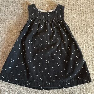 Corduroy star dress 9-12 months